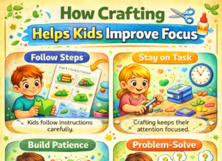 ๐จ How Crafting Helps Kids Improve Focus