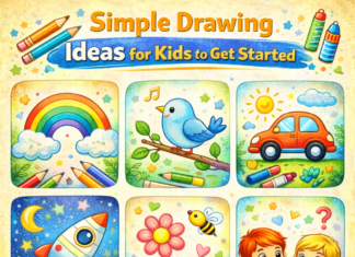 ๐จ Simple Drawing Ideas for Kids to Get Started